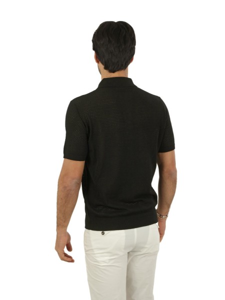 Polo Roberto Collina Nero